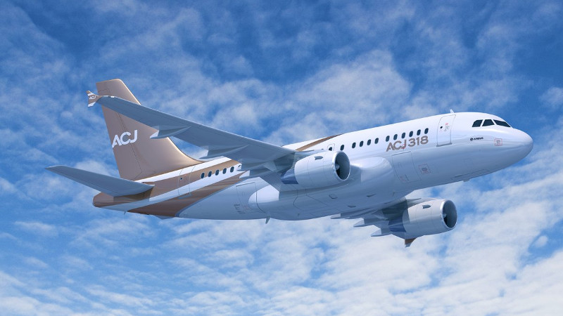 Delaware Airbus ACJ318 Charter