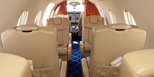 Beechjet 400A view for Delaware charter