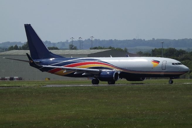 Boeing 737-800BCF cargo aircraft for Delaware charter