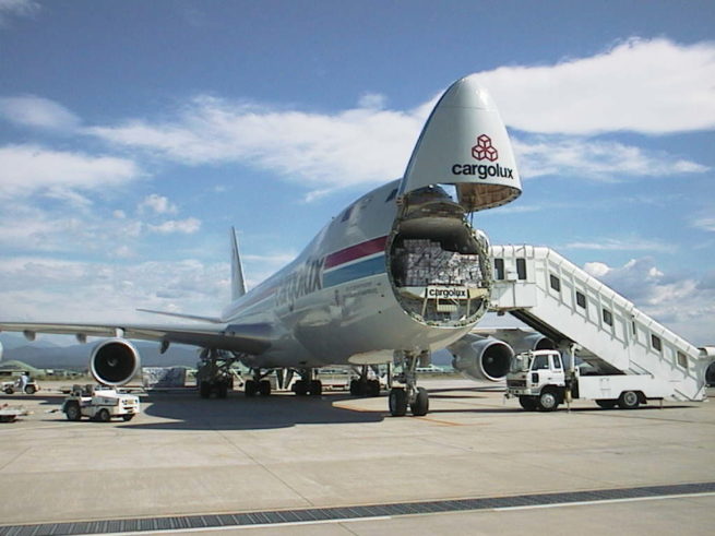 Boeing 747-400F cargo aircraft for Delaware charter