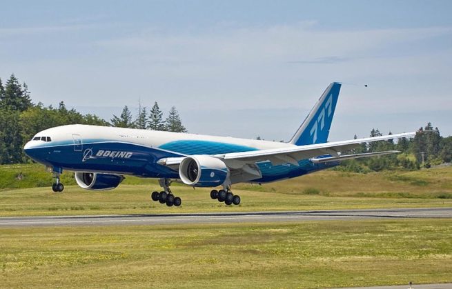 Boeing 777 Freighter cargo aircraft for Delaware charter