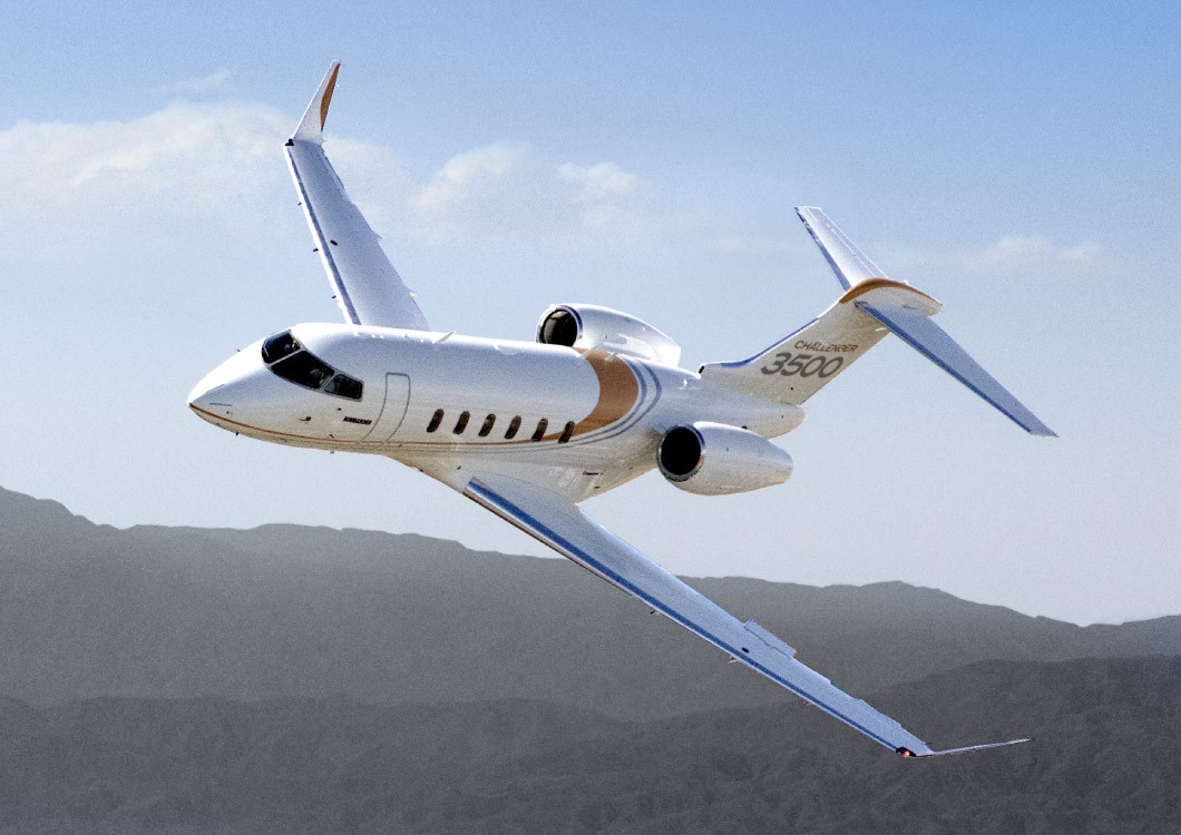 Delaware Bombardier Challenger 3500 Charter