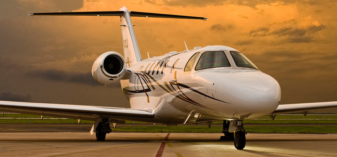 Cessna Citation CJ4 view for Delaware charter