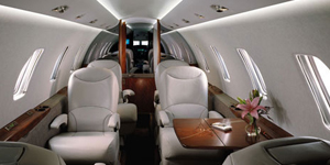 Cessna Citation Excel / XLS view for Delaware charter