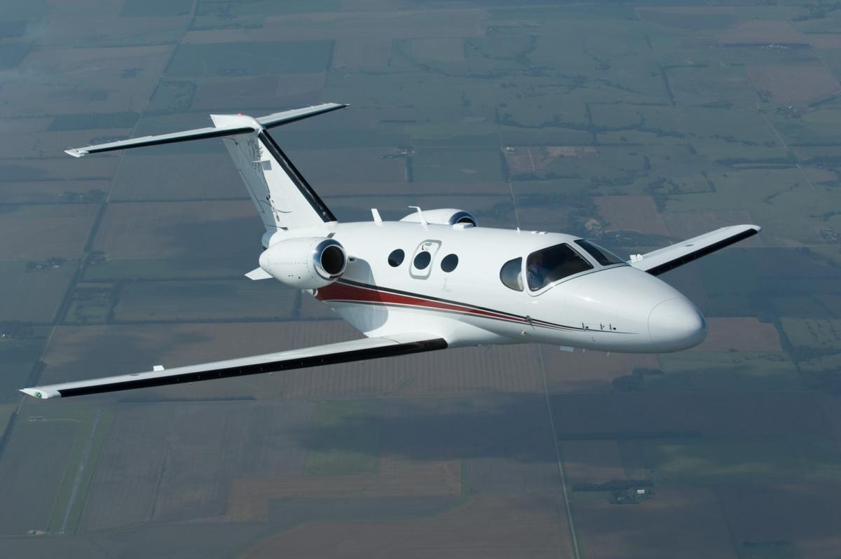 Cessna Citation Mustang CE-510 view for Delaware charter