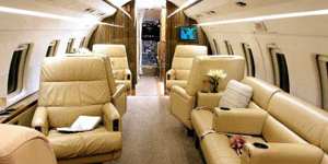 Challenger 601 view for Delaware charter