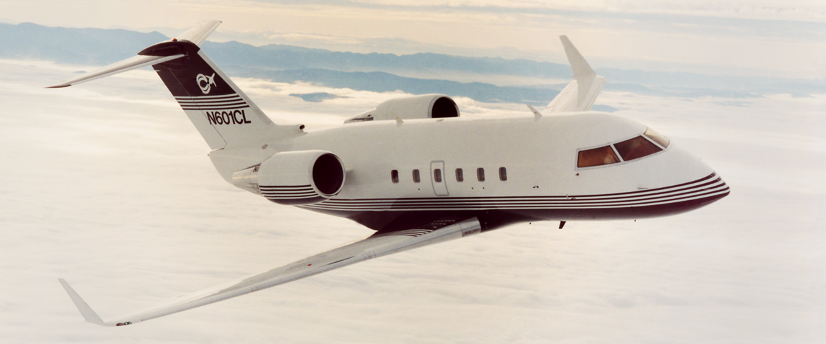 Delaware Bombardier Challenger 601 Charter