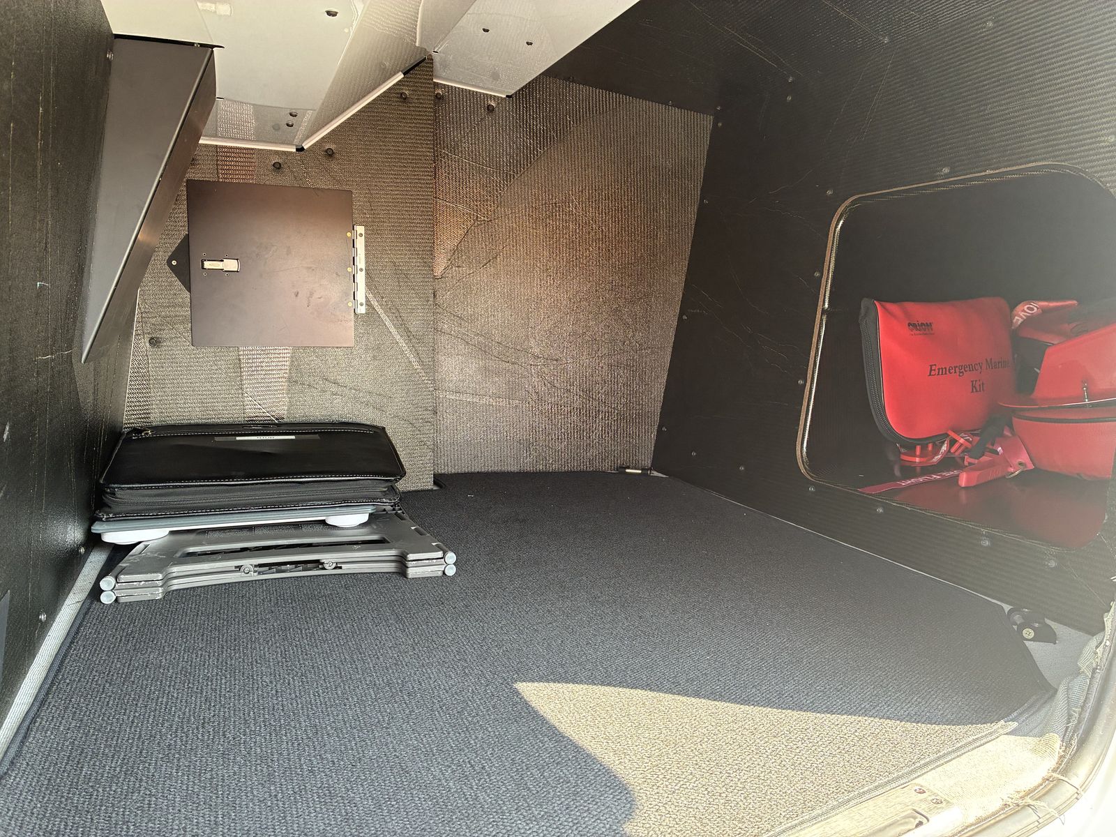Cirrus Vision Jet SF50 baggage compartment for Delaware charter