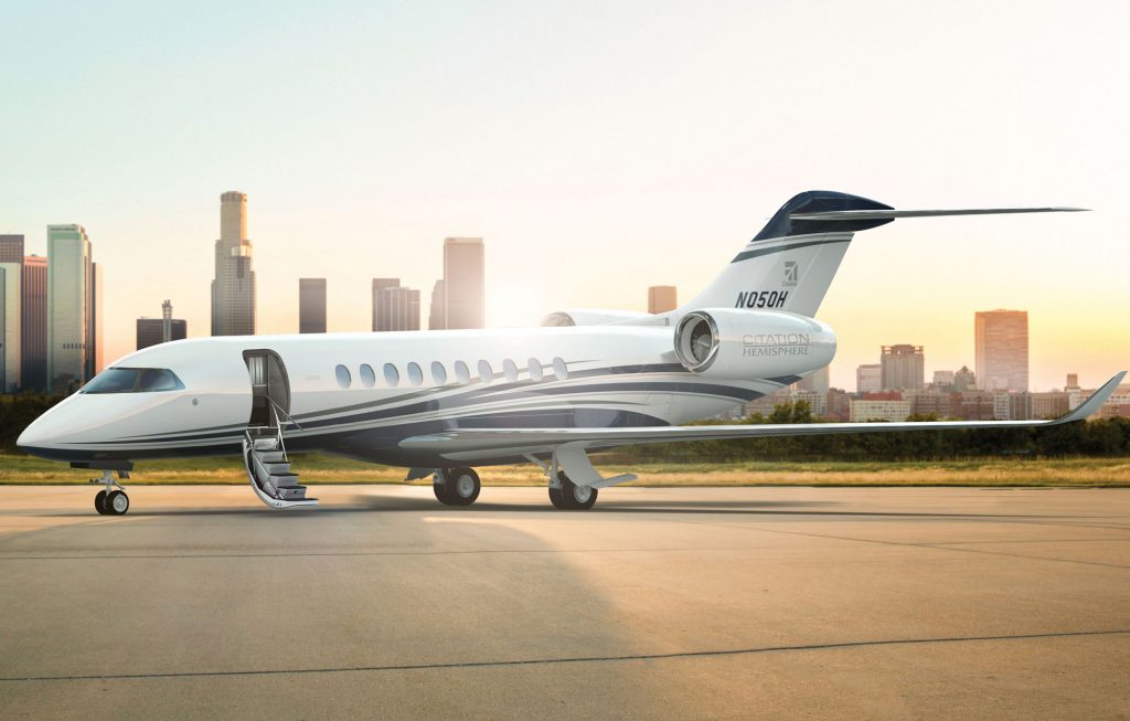 Delaware Cessna Citation Hemisphere Charter