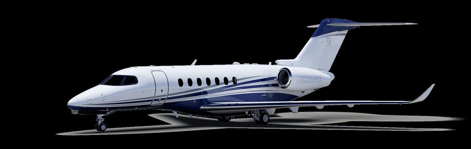 Cessna Citation Longitude view for Delaware charter