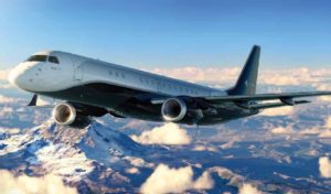 Embraer Lineage 1000 view for Delaware charter