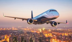 Embraer Lineage 1000 view for Delaware charter