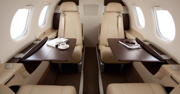 Embraer Phenom 100 entry-level jet private aircraft for Delaware charter