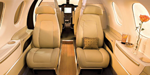 Embraer Phenom 100 view for Delaware charter