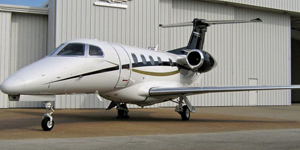 Embraer Phenom 300 view for Delaware charter