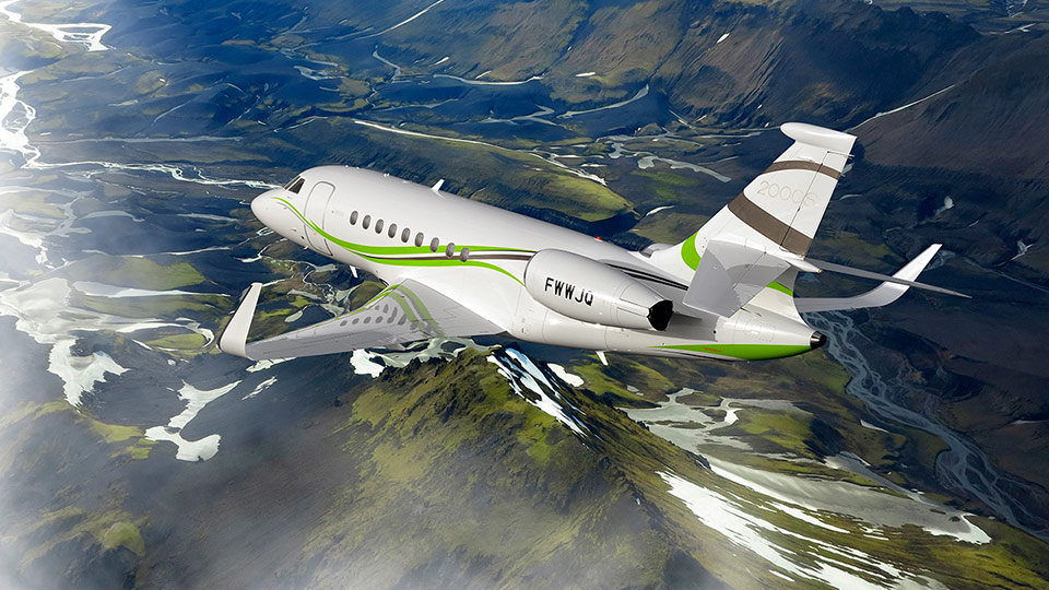 Delaware Dassault Falcon 2000S Charter