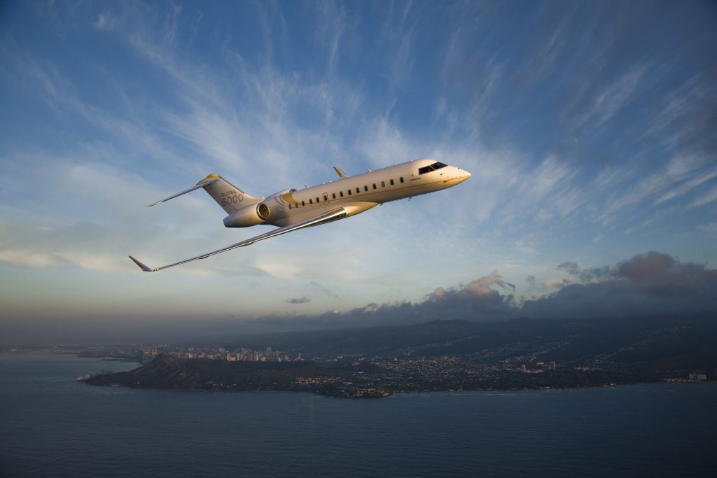 Delaware Bombardier Global 6000 Charter