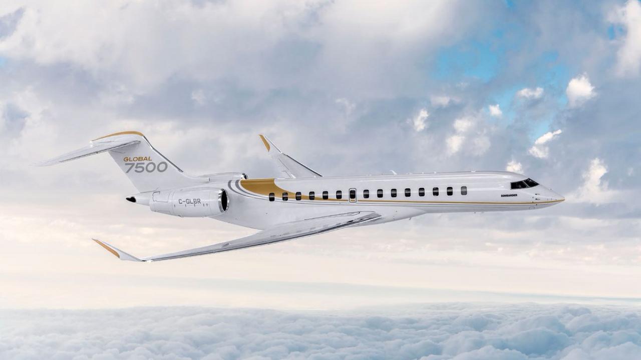 Delaware Bombardier Global 7500 Charter