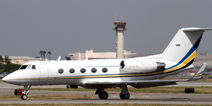 Gulfstream 2 / IIB / II-SP view for Delaware charter