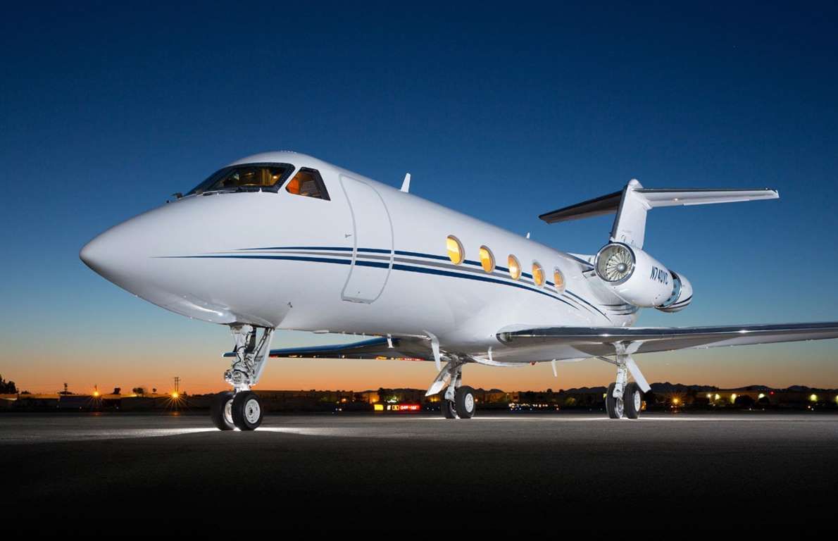 Gulfstream III / G3 view for Delaware charter