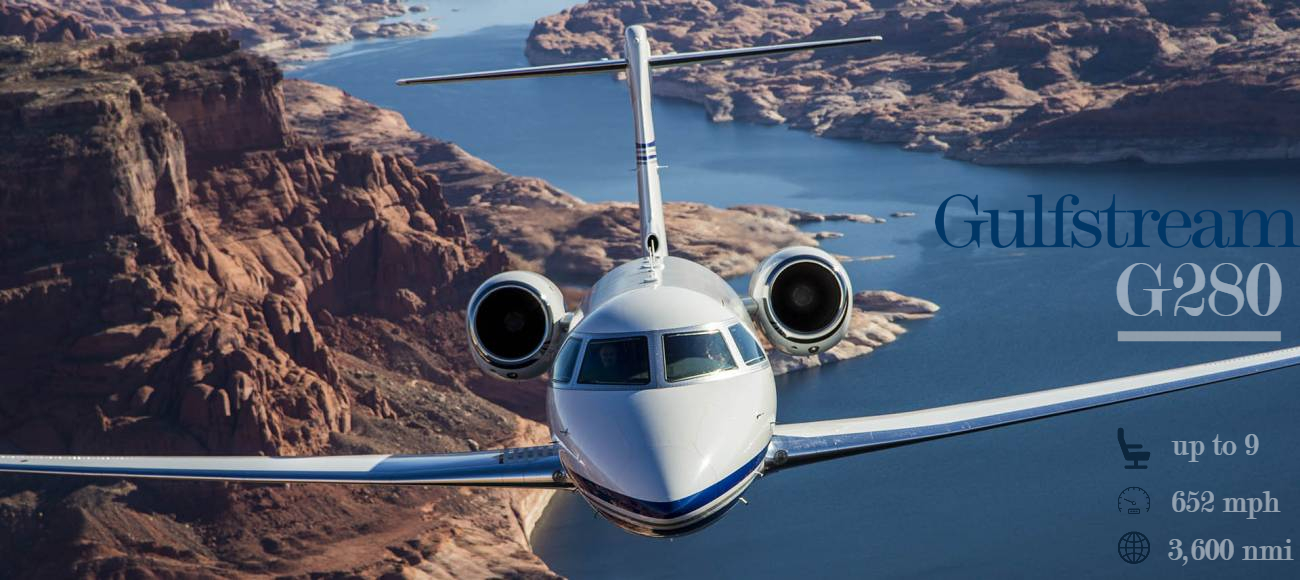 Delaware Gulfstream G280 Charter