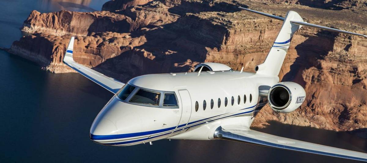 Gulfstream G280 view for Delaware charter