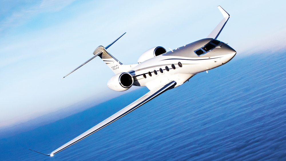 Gulfstream G500 view for Delaware charter