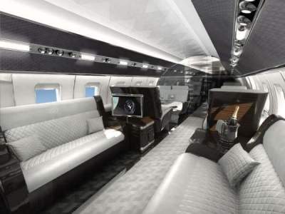 Gulfstream G650 / G6 cabin for Delaware charter
