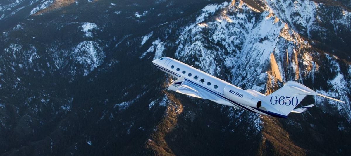 Gulfstream G650 / G6 view for Delaware charter