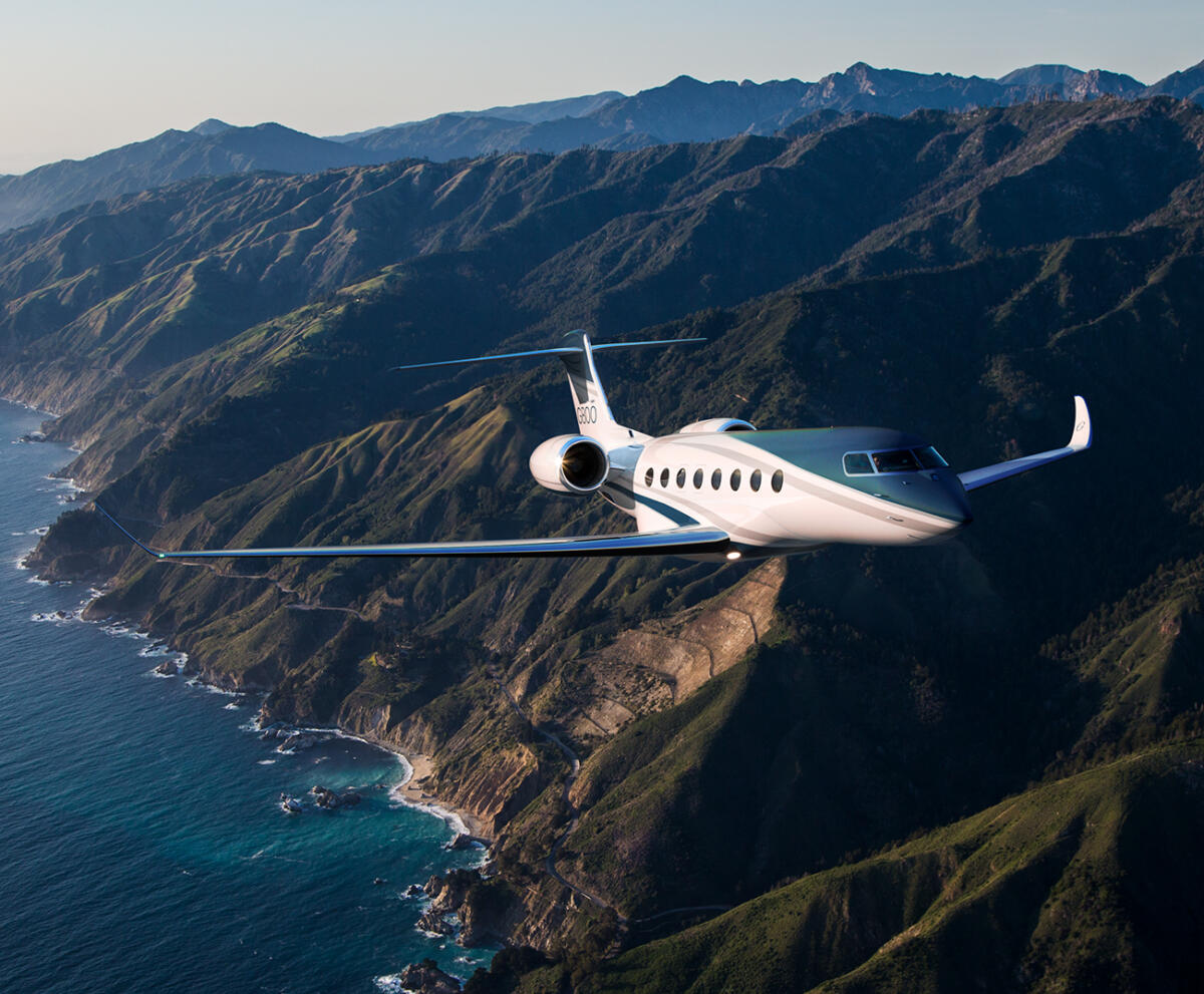 Gulfstream G800 view for Delaware charter