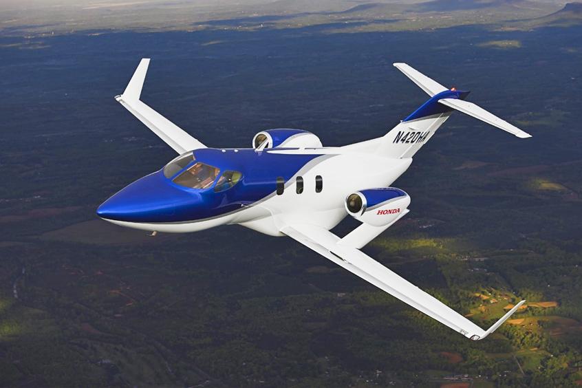 Honda HA-420 HondaJet view for Delaware charter