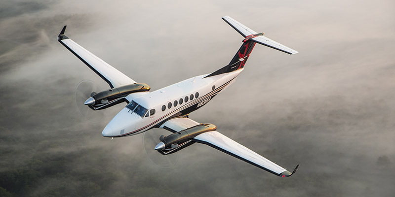Delaware King Air 350 Charter