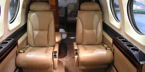 King Air 90 view for Delaware charter