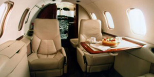 Learjet 31 view for Delaware charter