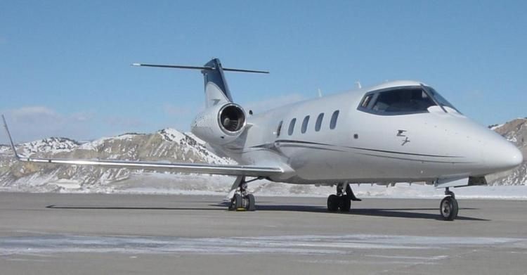Delaware Learjet 55 Charter