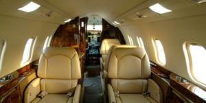 Learjet 60 view for Delaware charter