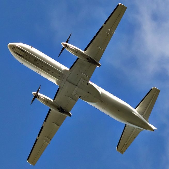 Saab 340 cargo aircraft for Delaware charter