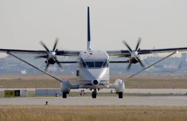 Shorts 360 cargo aircraft for Delaware charter